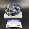 HOF - Seahawks Walter Jones Signed Mini Helmet with HOF 14 Inscription