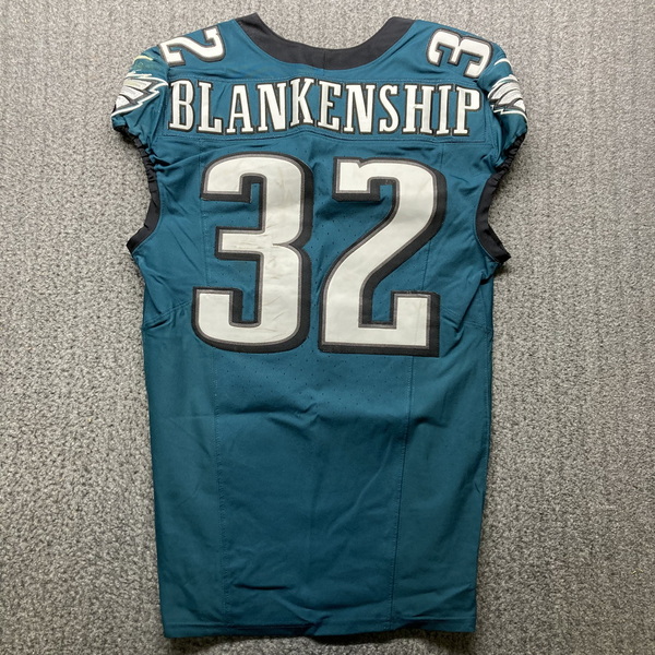 Crucial Catch - Eagles Reed Blankenhip Game Worn Jersey (10/13/2024) Siz...