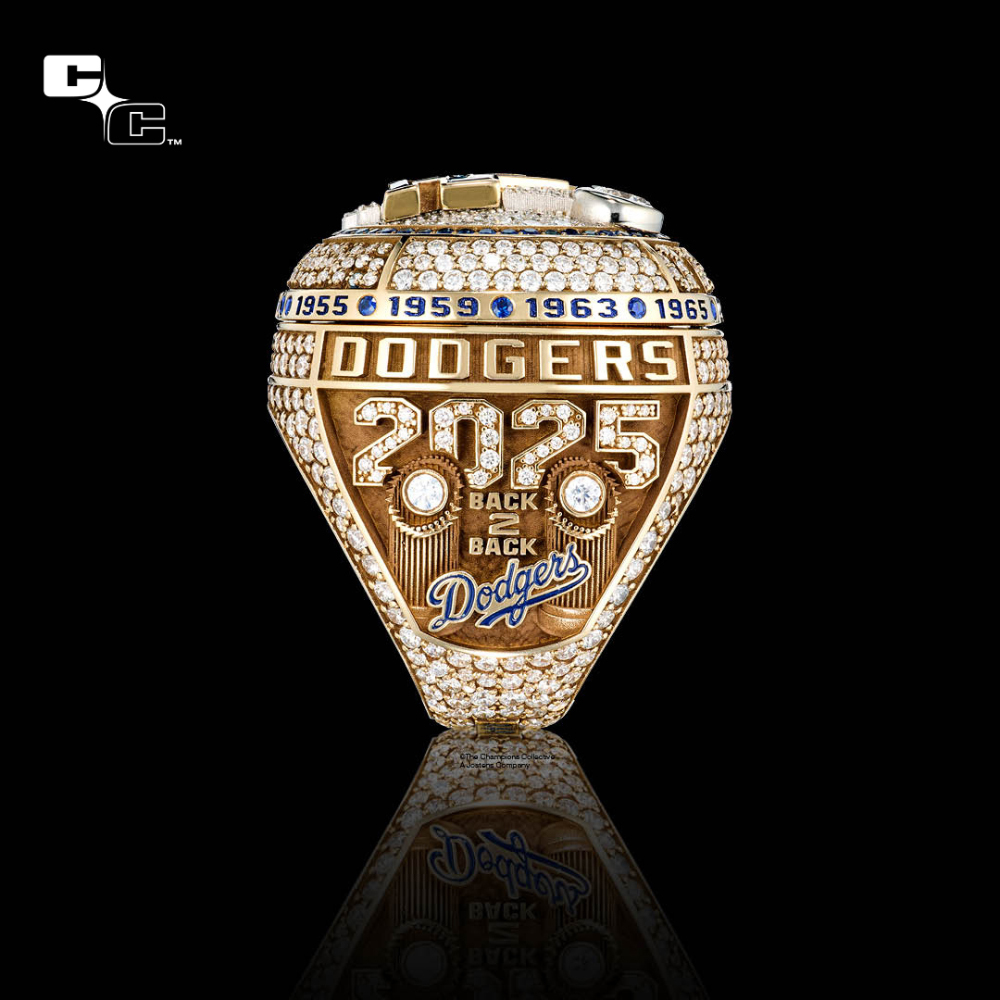 Personalized 2025 Dodgers World Series Championship Ring & VIP