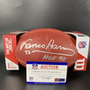 HOF - Steelers Franco Harris Signed Authentic Football with 