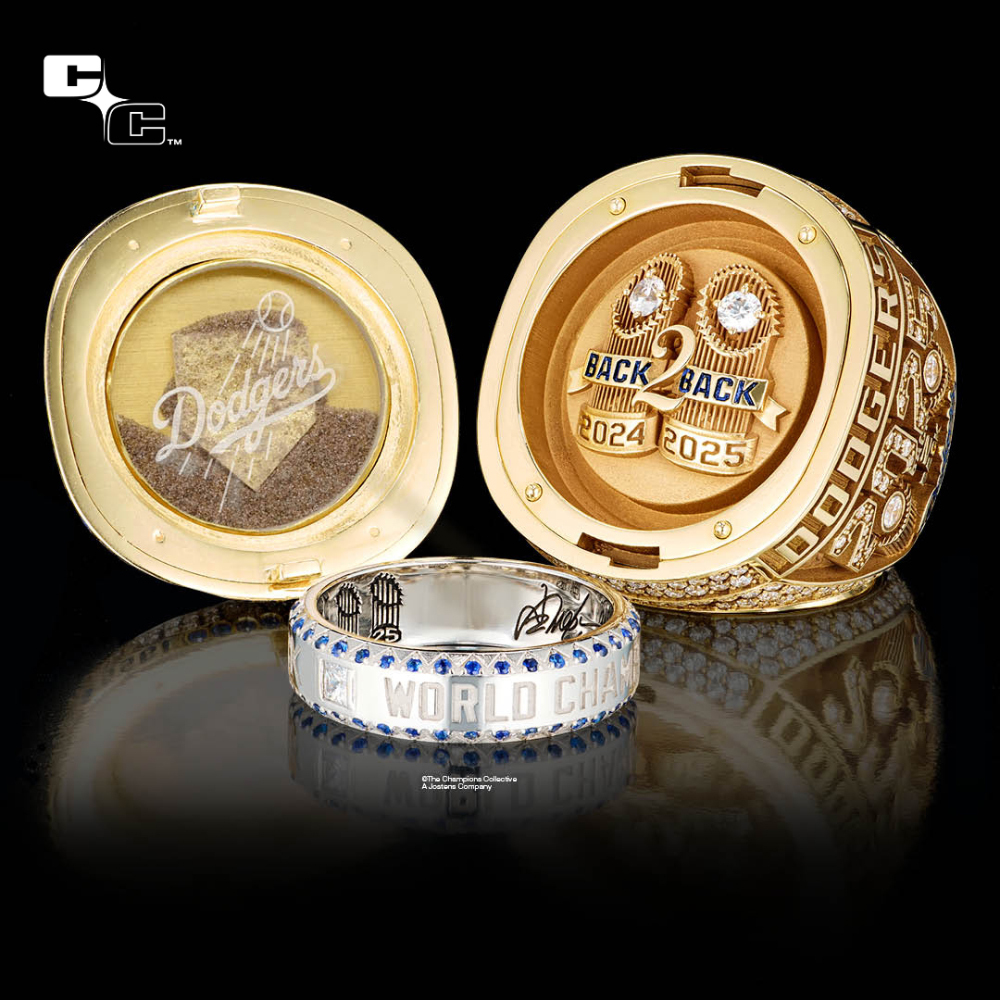 Personalized 2025 Dodgers World Series Championship Ring & VIP