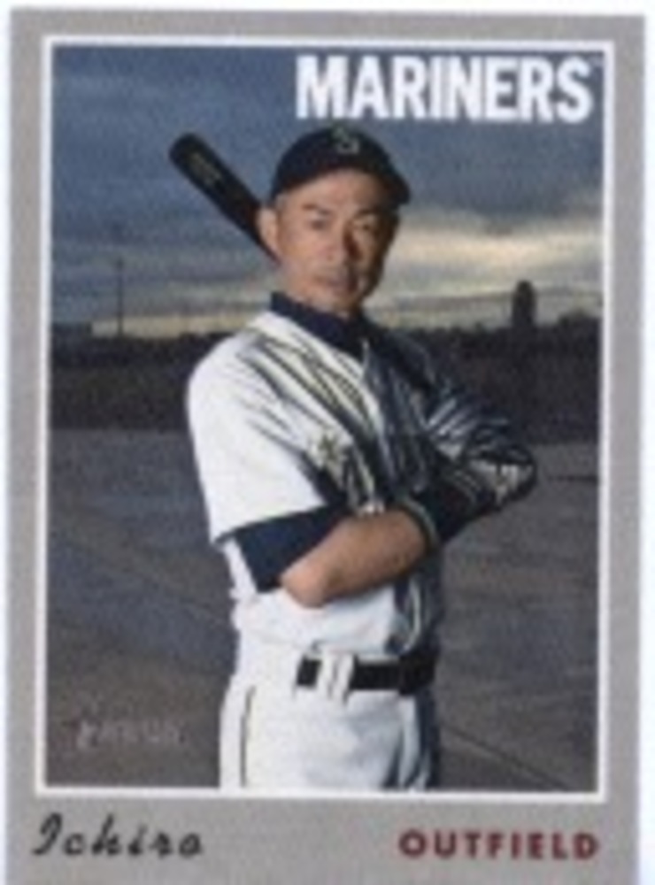 2019 Topps Heritage '70 Topps Stickers #23 Ichiro