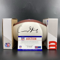 NFL - Eagles Carson Strong signed panel ball