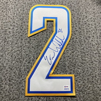 NFL - Chargers Eric Weddle Signed Jersey Number