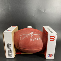 HOF - Bears Devin Hester Signed Authentic Football with HOF 24 Inscription