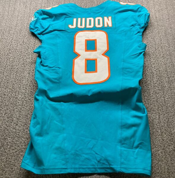 Madrid Game - Dolphins Matthew Judon Game Worn Jersey (11/16/2025) Size ...