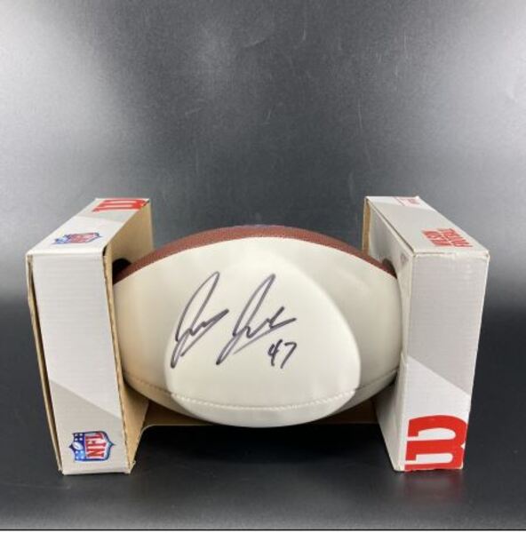 Broncos - Josey Jewell Signed Panel Ball (Not Authenticated)