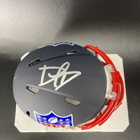 NFL - Cardianls Dadrion Taylor-Demerson Signed Blue Shield Mini Helmet