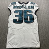 Sao Paulo Game - Eagles Tristan McCollum Game Worn Jersey 9/6/2024 Size 38 (Washed by Equipment Manager)