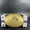 NFL - Raiders Jack Bech Signed Gold Composite Football