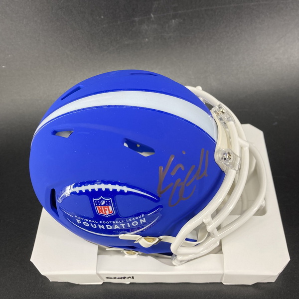 Dublin Combo - Vikings Coach Kevin O'Connell Signed NFL Foundation Mini ...