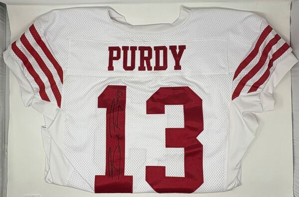 Brock Purdy Autographed Practice Jersey - Supporting the 49ers Foundation
