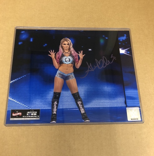 Alexa Bliss SIGNED WrestleMania 36 Exclusive Photo (Random Number)