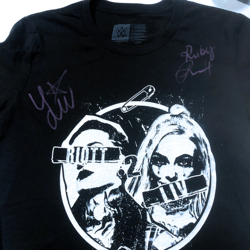 Riott Squad SIGNED Riott 2 Liv, Liv 2 Riott Authentic T-Shirt