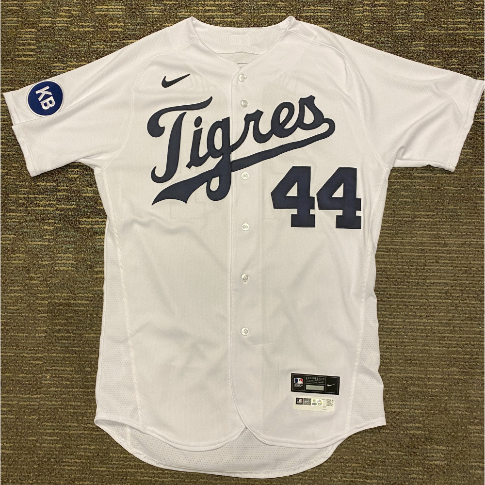 Daniel Norris 44 Detroit Tigers GameUsed Fiesta Tigres Alternate