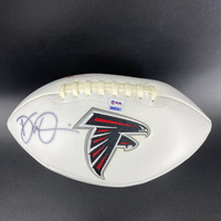Falcons -  Dan Quinn Signed Panel Ball With Falcons Logo