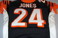 STS - Bengals Adam Jones Game Worn Jersey (November 20, 2016)