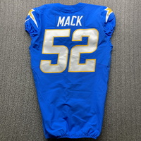 NFL - Chargers Kahlil Mack Game Cut Jersey Size 42