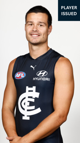 Photo of 2025 Round 19 Carlton Respects Guernsey - Jack Silvagni