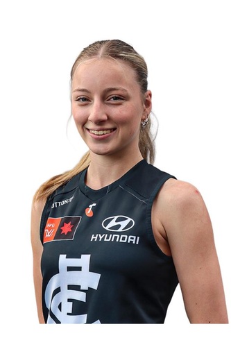 Photo of 2025 AFLW Round 10 Home Pride Guernsey - Charlotte Brewer