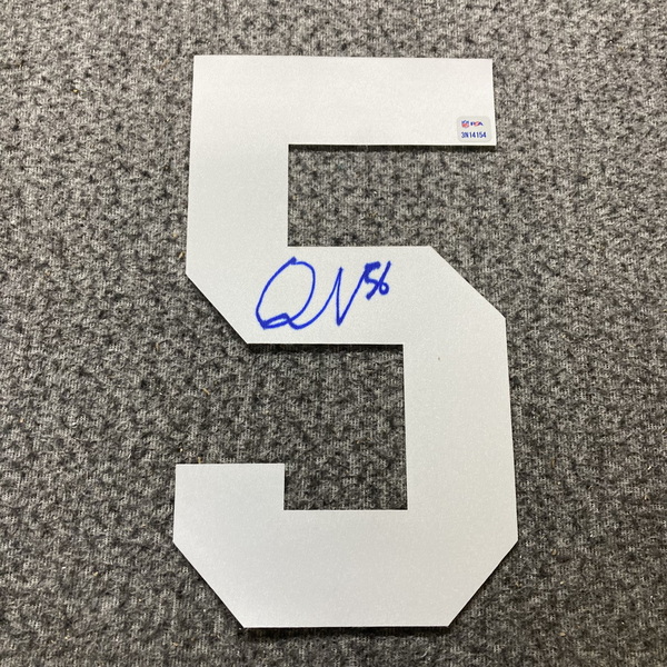 NFL - Colts Quenton Nelson Signed Jersey Number