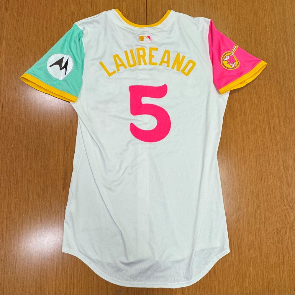 Ramon Laureano 8/8, 8/22, 9/12 City Connect 2025 Game-Used Padres