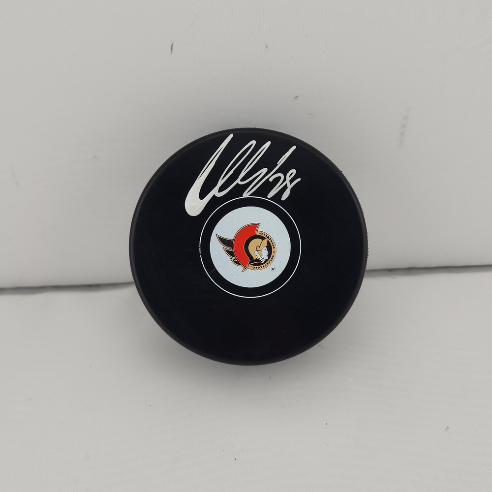 Claude Giroux Autographed Ottawa Senators Hockey Puck
