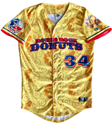 Sam Huff #24 Round Rock Donuts Jersey