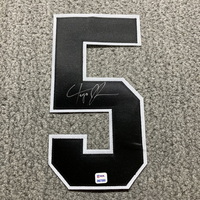 NFL - Raiders Teyo Johnson Signed Jersey Number
