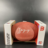 NFL - Patriots Christian Gonzalez Signed Authentic Football