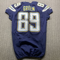 NFL - Chargers Laderius Green Game Issued Jersey Size 44