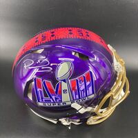 NFL - Chiefs Patrick Mahomes Signed Authentic Super Bowl 58 Helmet