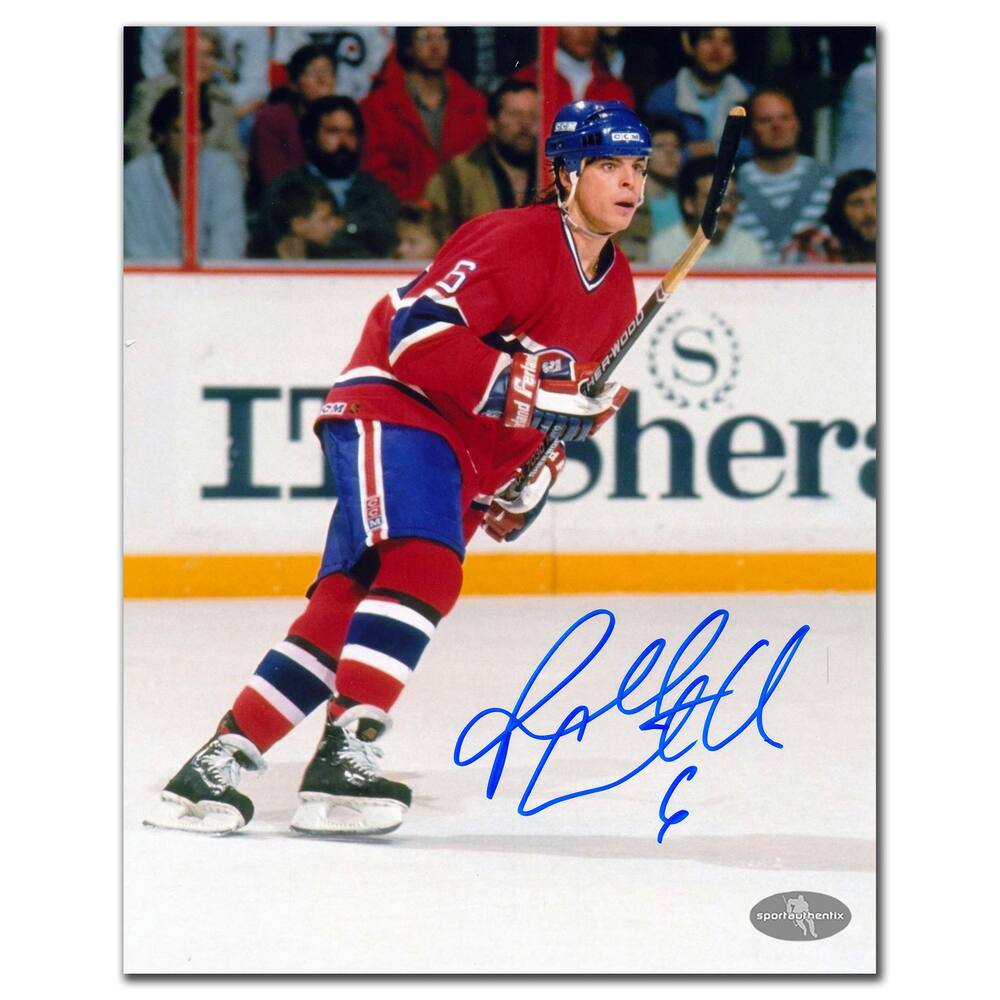 Russ Courtnall Montreal Canadiens Autographed 8x10