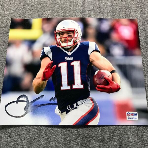 Patriots - Julian Edelman Signed 8x10 Photo