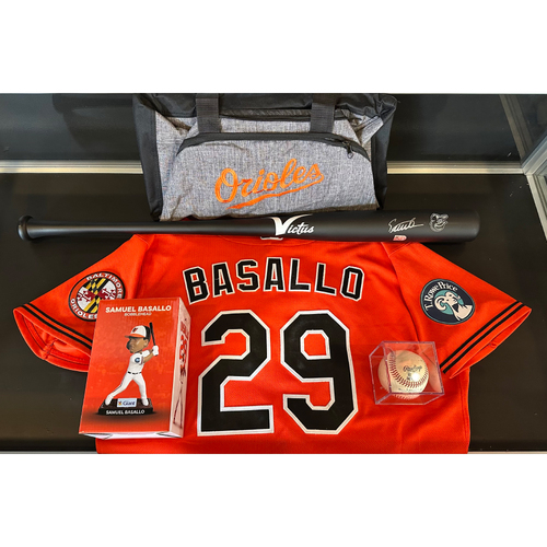 Spenser Watkins: Jackie Robinson Day Jersey & Cap - Game-Used