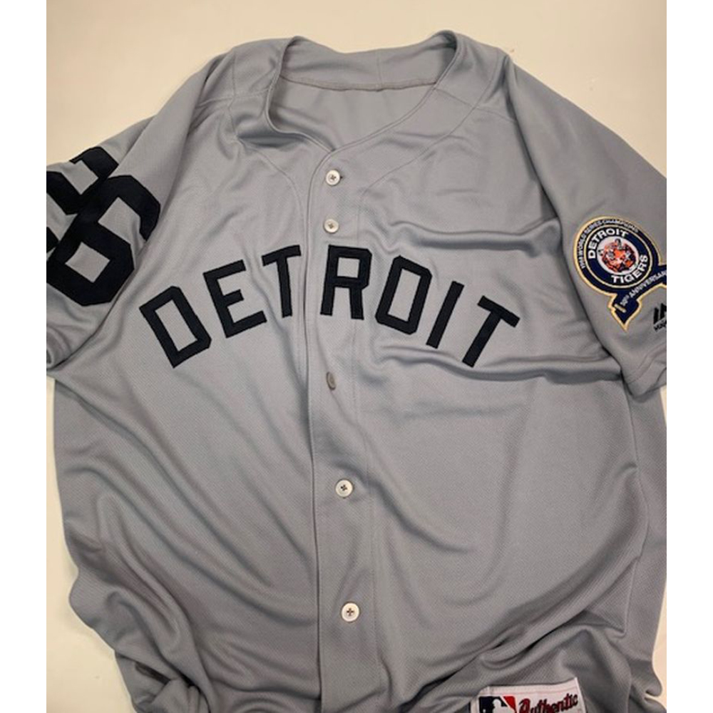 TeamIssued 1968 50th Anniversary Jersey 26 Detroit Tigers Auctions