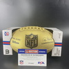 NFL - Titans Cam Ward Signed Gold Composite Football