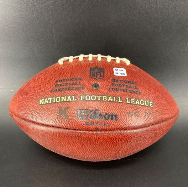 NFL - Salute to Service Game Used K Ball Unknown Game