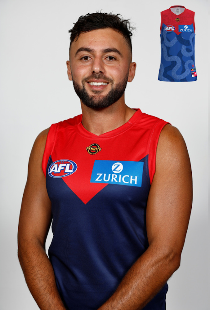Melbourne Demons 2026 Indigenous Guernsey - Christian Salem #3
