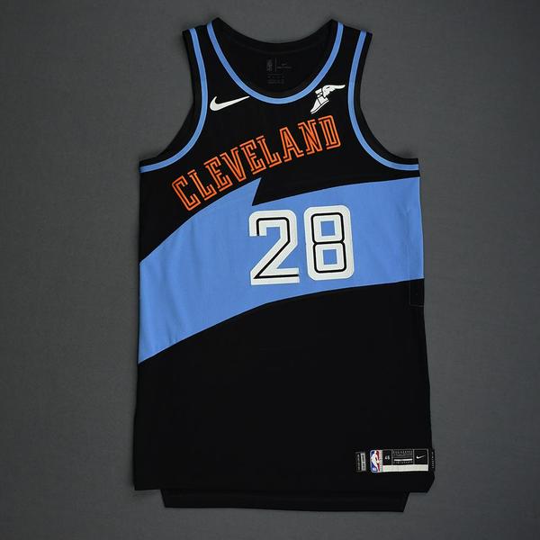Image of Alfonzo McKinnie - Cleveland Cavaliers - Game-Worn Classic Edition 1994-96 Road Jersey - 2019-20 Season