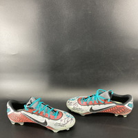 MCMC - Saints Marquez Callaway Signed Game Worn Custom Cleats 2022 Season
