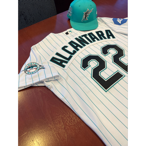 2024 Miami Marlins Auction: Sandy Alcantara Game-Used TBTC