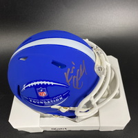 NFL - Vikings Coach Kevin O'Connell Signed NFL Foundation Mini Helmet