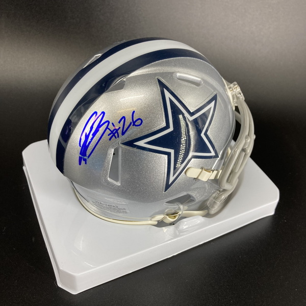 NFL - Cowboys DaRon Bland Signed Mini Helmet