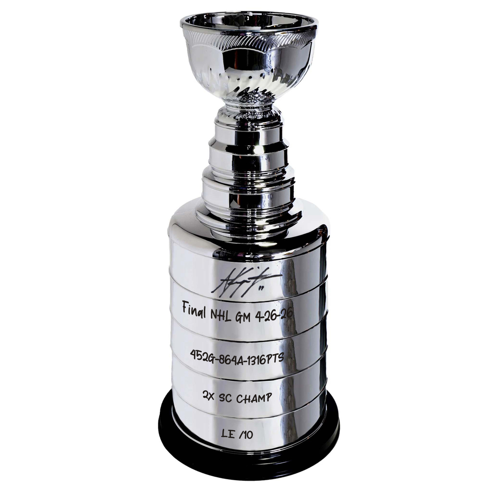 Anze Kopitar LA Kings Autographed 2' Replica Stanley Cup with 