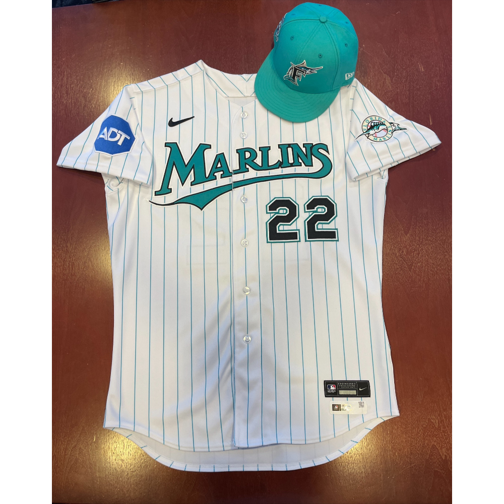 2024 Miami Marlins Auction: Sandy Alcantara Game-Used TBTC