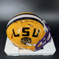 NFL - LSU Ja'Marr Chase Signed Mini Helmet