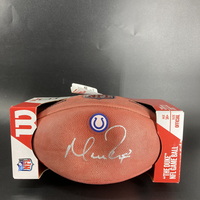 Colts - Darius Leonard Signed Authentic Football With Colts Logo