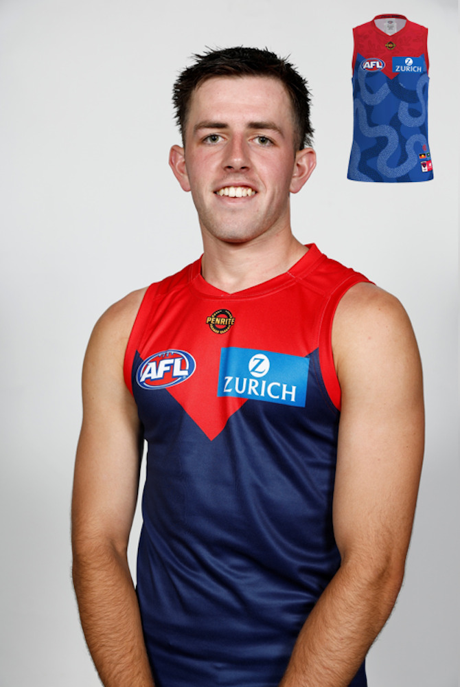 Melbourne Demons 2026 Indigenous Guernsey - Xavier Lindsay #5