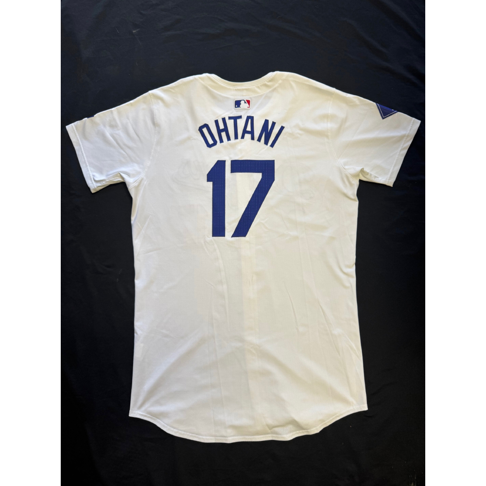 Kershaw's Challenge: Shohei Ohtani Game-Used Home Jersey - 30th